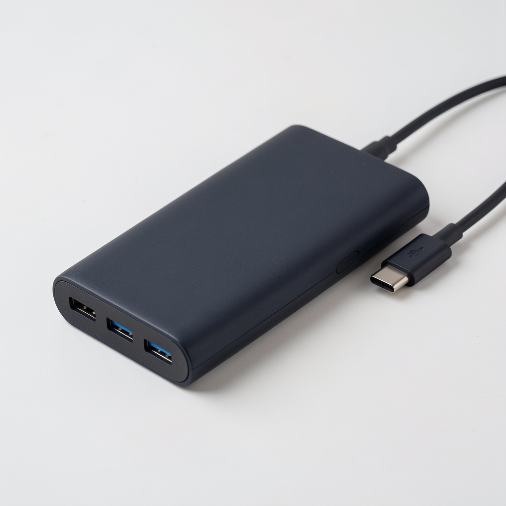 Baseus Blade 20000mAh ince power bank USB-C şarj kablosu ile